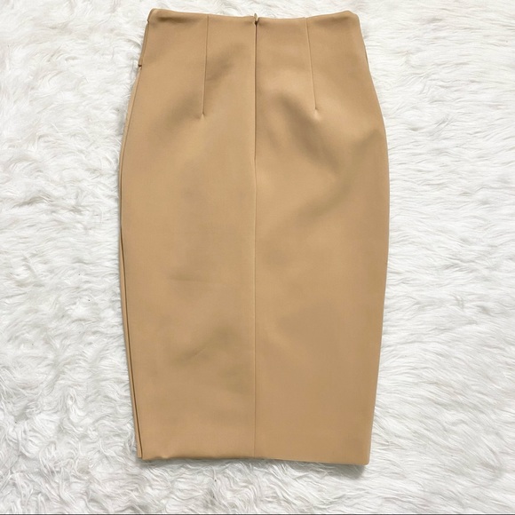C/MEO COLLECTIVE Tan Pencil Skirt - Picture 2 of 9